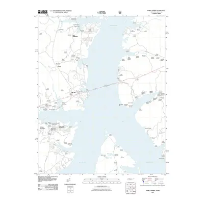 2011 Map of Paris Landing, 2011 Print