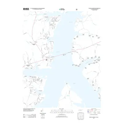 2013 Map of Paris Landing, 2013 Print