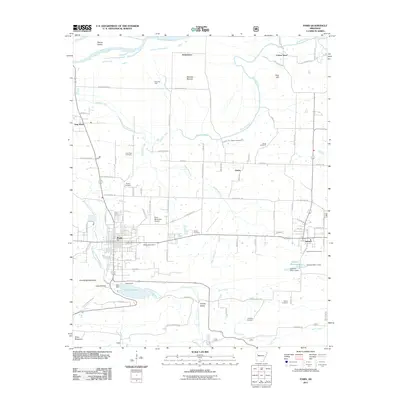 2011 Map of Paris, 2011 Print