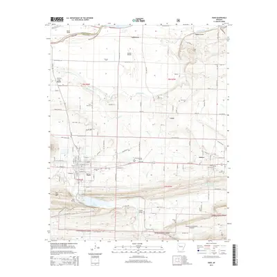 2014 Map of Paris, 2014 Print