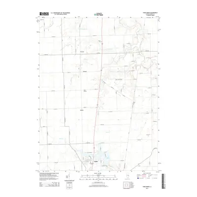 2015 Map of Paris North, 2015 Print