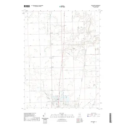 2021 Map of Paris North, 2021 Print