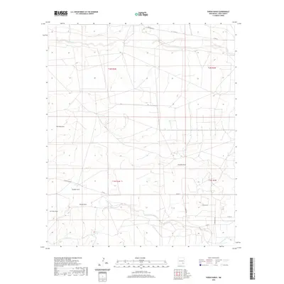 2020 Map of Parish Ranch, 2020 Print