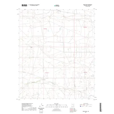 2023 Map of Parish Ranch, 2023 Print