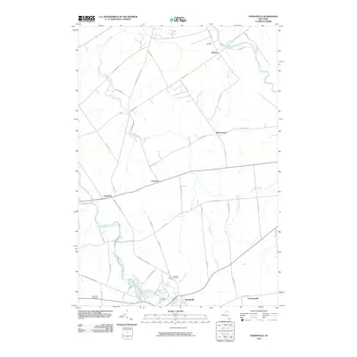 2010 Map of Parishville, 2010 Print