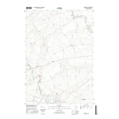 2016 Map of Parishville, 2016 Print