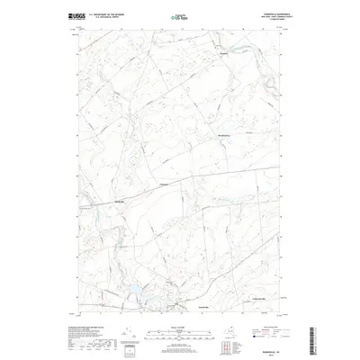2019 Map of Parishville, 2019 Print