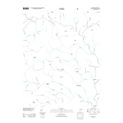 2013 Map of Park, 2013 Print