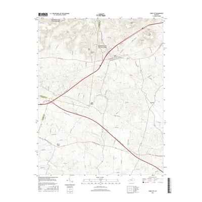 2016 Map of Park City, 2016 Print