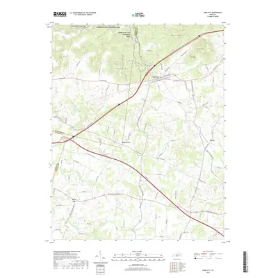 2019 Map of Park City, 2019 Print