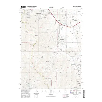 2014 Map of Park City West, 2014 Print