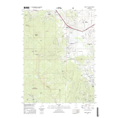 2017 Map of Park City West, 2017 Print