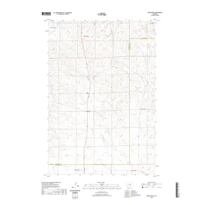 2020 Map of Park Coulee, 2020 Print