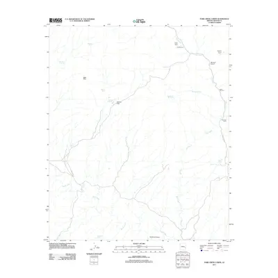 2011 Map of Park Creek Cabins, 2011 Print