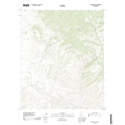 2026 Map of Park Creek Cabins, 2026 Print