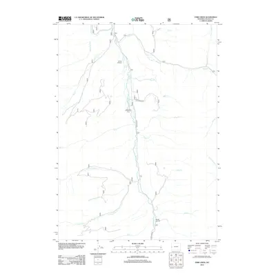 2012 Map of Park Creek, 2012 Print