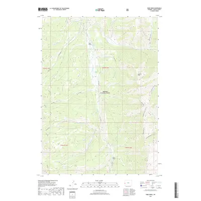 2017 Map of Park Creek, 2017 Print