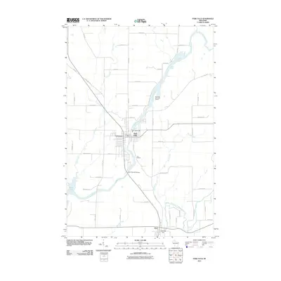 2010 Map of Park Falls, 2010 Print