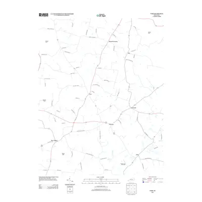 2013 Map of Park, 2013 Print
