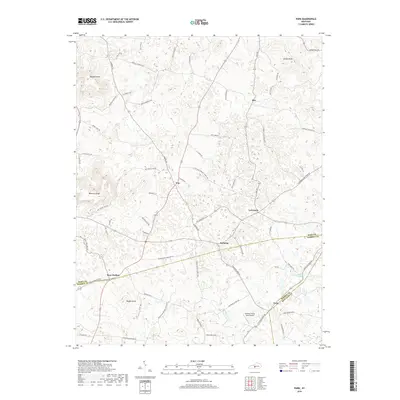 2019 Map of Park, 2019 Print
