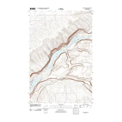 2011 Map of Park Lake, 2011 Print