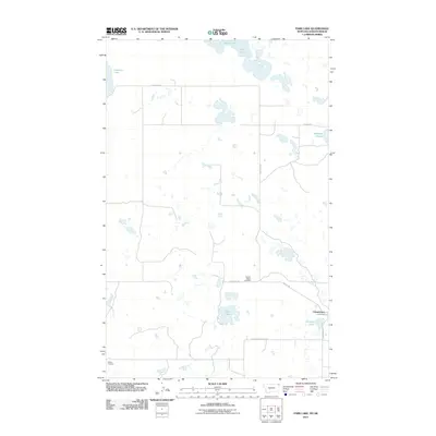 2011 Map of Park Lake, 2011 Print