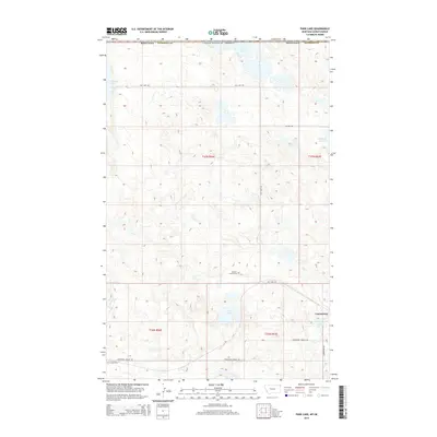 2014 Map of Park Lake, 2014 Print