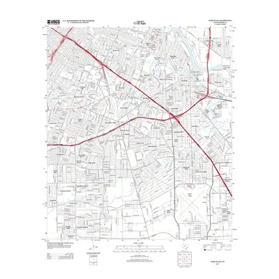 2013 Map of Park Place, 2013 Print