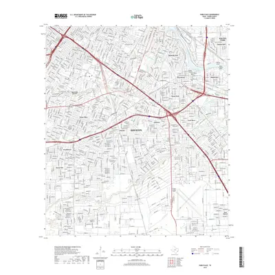 2019 Map of Park Place, 2019 Print