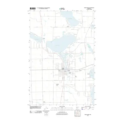 2010 Map of Park Rapids, 2010 Print