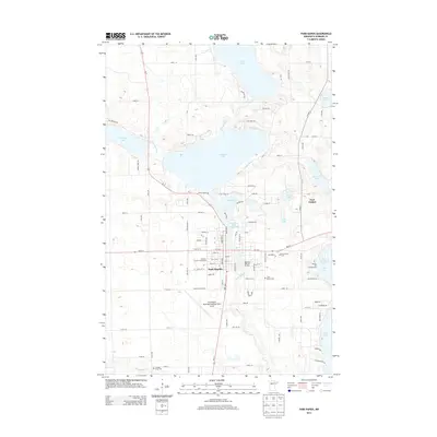 2013 Map of Park Rapids, 2013 Print