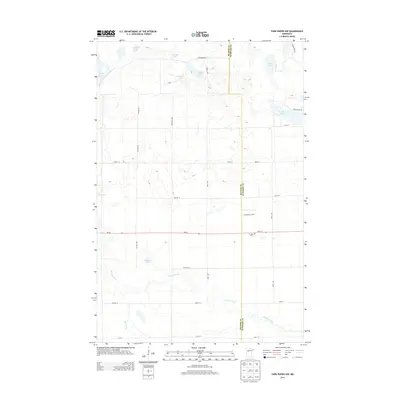 2013 Map of Park Rapids NW, 2013 Print