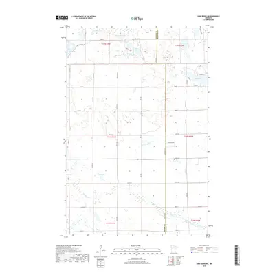 2019 Map of Park Rapids NW, 2019 Print
