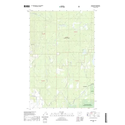 2020 Map of Park Rapids, 2020 Print