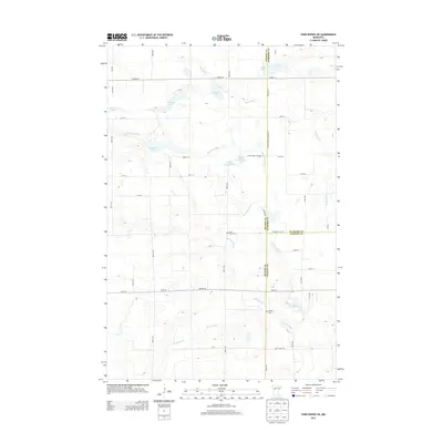 2013 Map of Park Rapids SW, 2013 Print