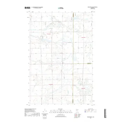 2019 Map of Park Rapids SW, 2019 Print