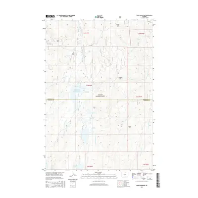 2015 Map of Park Reservoir, 2015 Print
