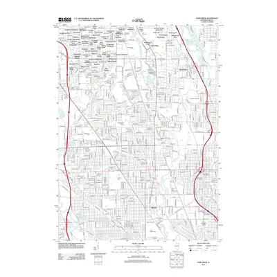 2012 Map of Park Ridge, 2012 Print