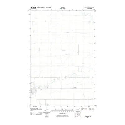 2011 Map of Park River, 2011 Print