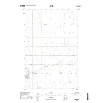 2017 Map of Park River, 2017 Print