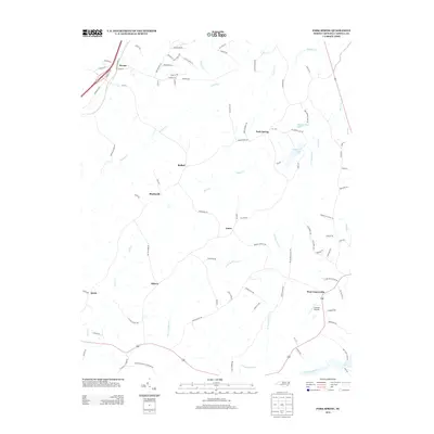 2013 Map of Park Spring, 2013 Print