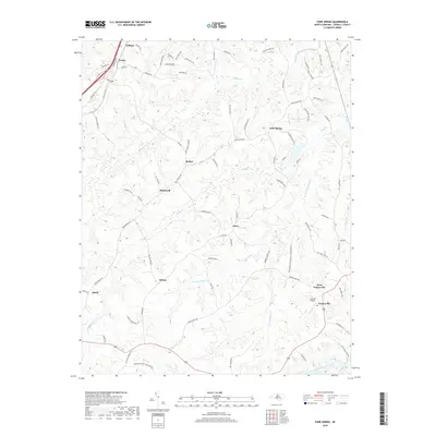 2019 Map of Park Spring, 2019 Print
