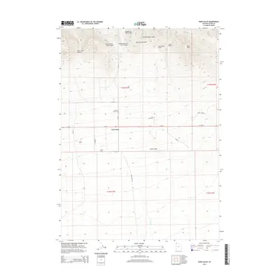2014 Map of Park Valley, 2014 Print
