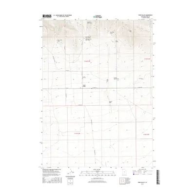 2017 Map of Park Valley, 2017 Print