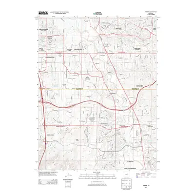 2013 Map of Parker, 2013 Print