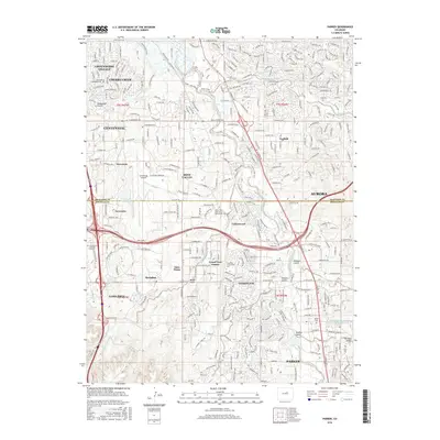 2016 Map of Parker, 2016 Print