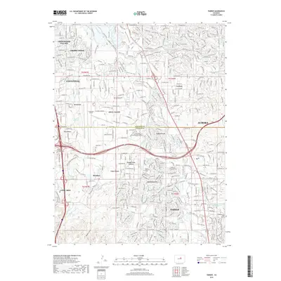 2019 Map of Parker, 2019 Print