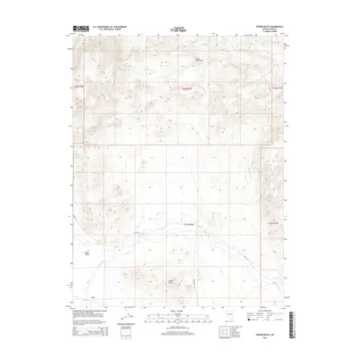 2014 Map of Parker Butte, 2014 Print