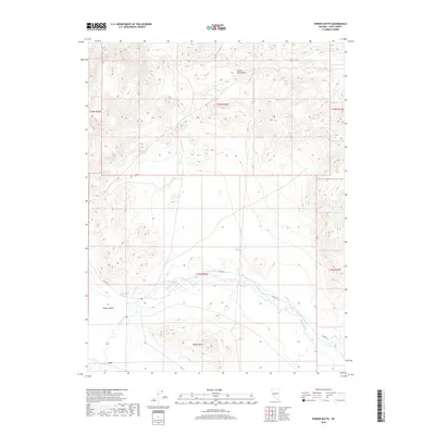 2018 Map of Parker Butte, 2018 Print