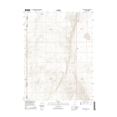 2014 Map of Parker Canyon, 2014 Print